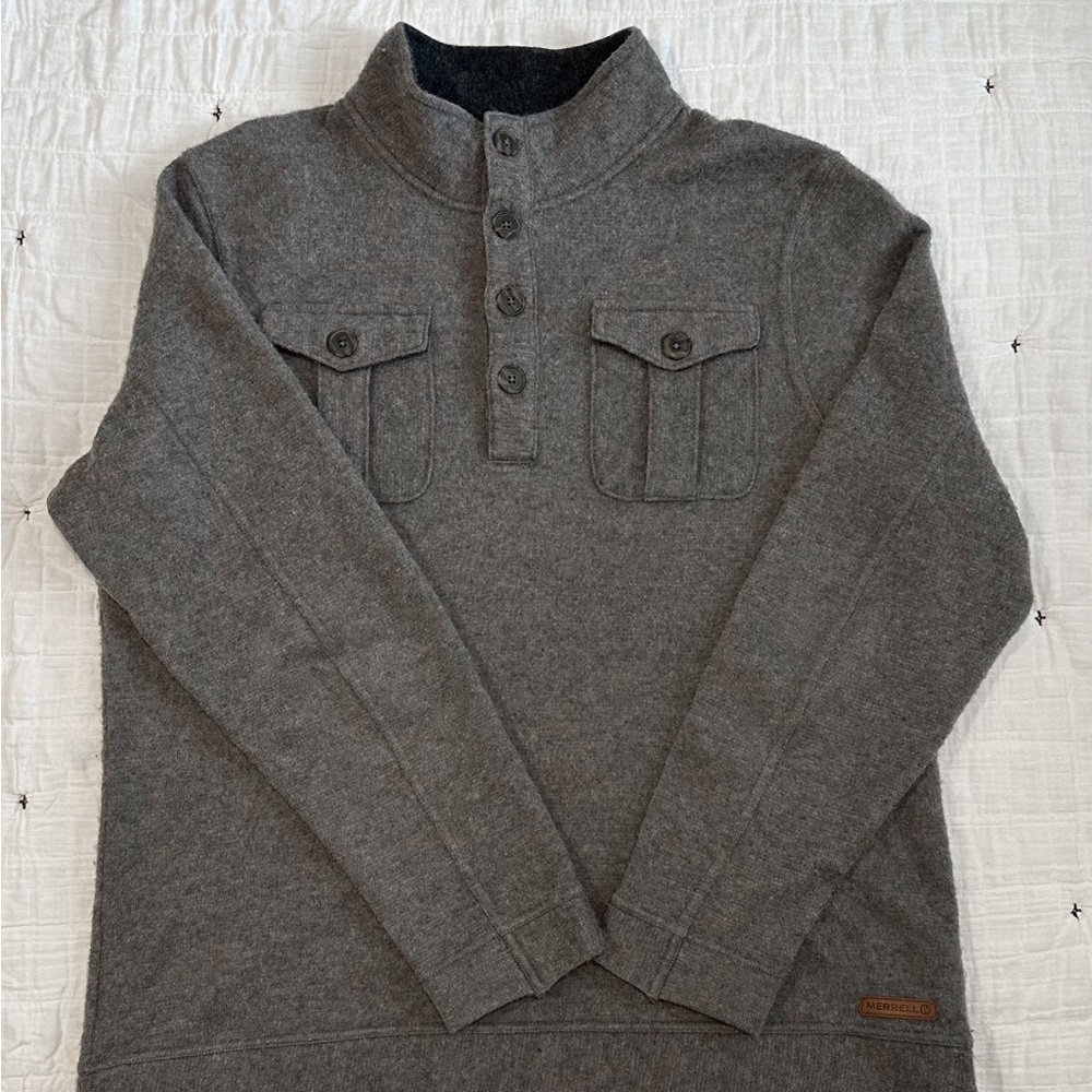Merrell Men's Gray Sweater XL